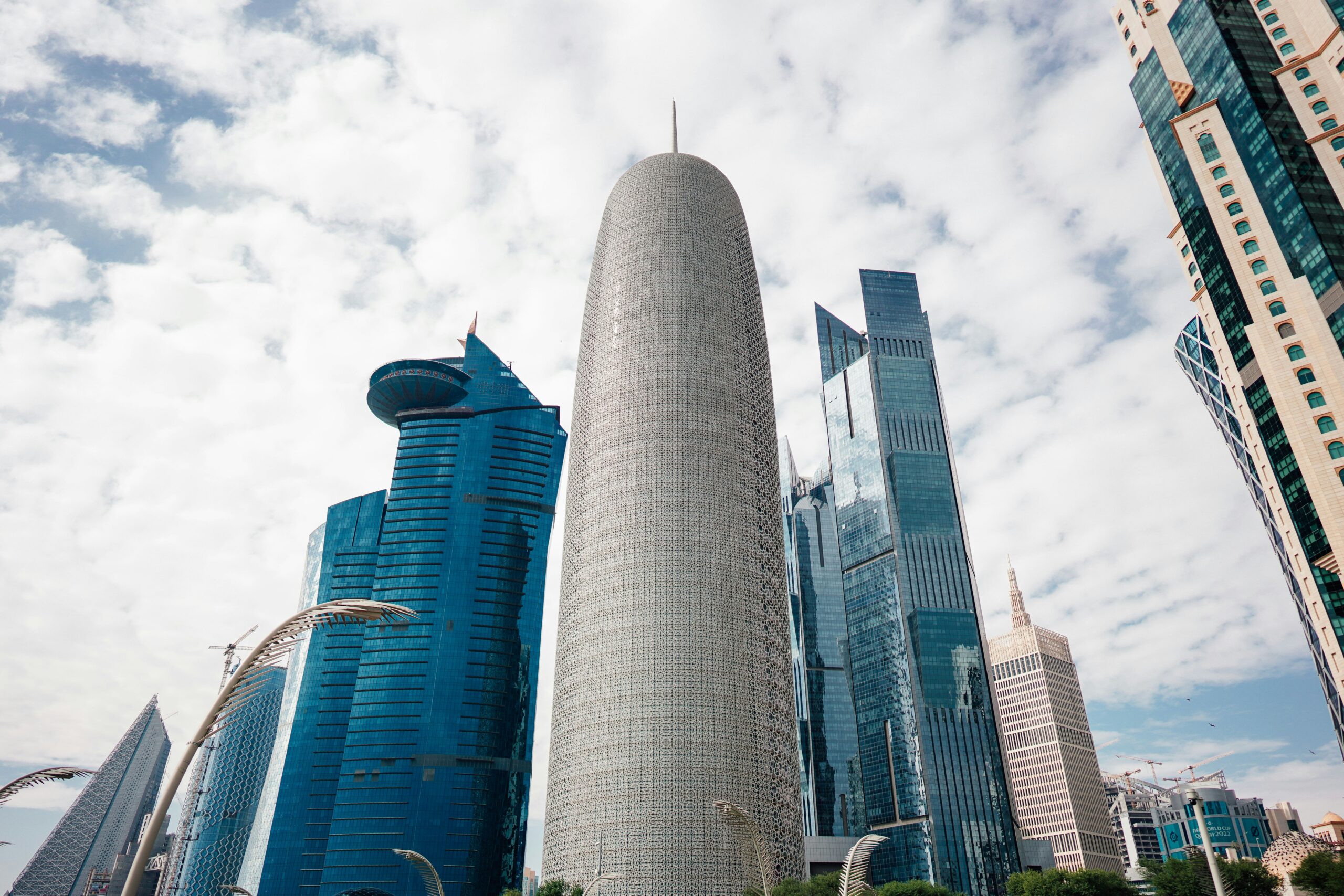 Doha skyline representing Qatar's global investment activity